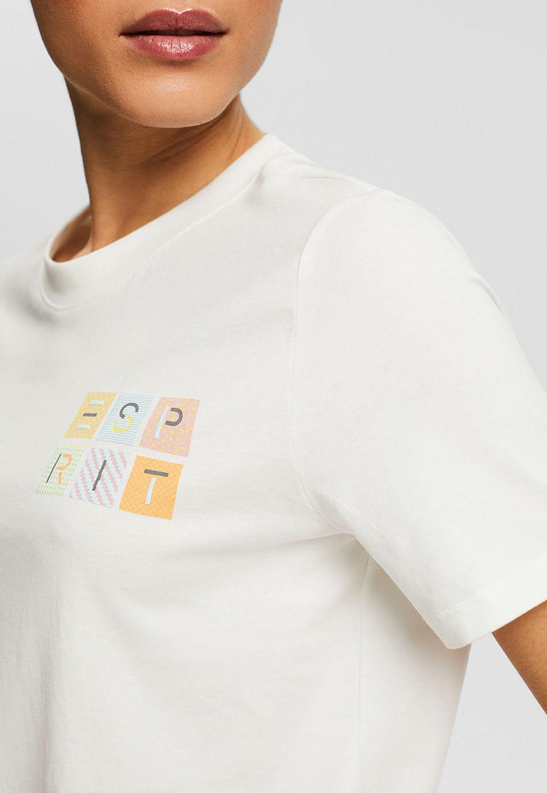 Polera De Manga Corta Mujer Esprit 024EE1K331-2
