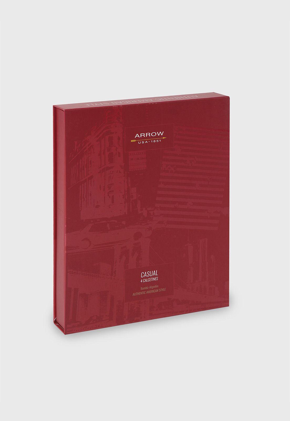 Caja Calcetines 4 Unidades Casual Arrow CP42408SU-5