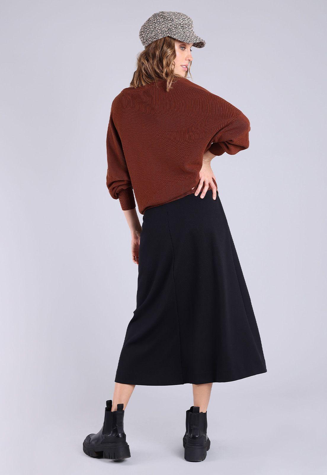 Sweater de punto con escote en V Mujer Esprit-1
