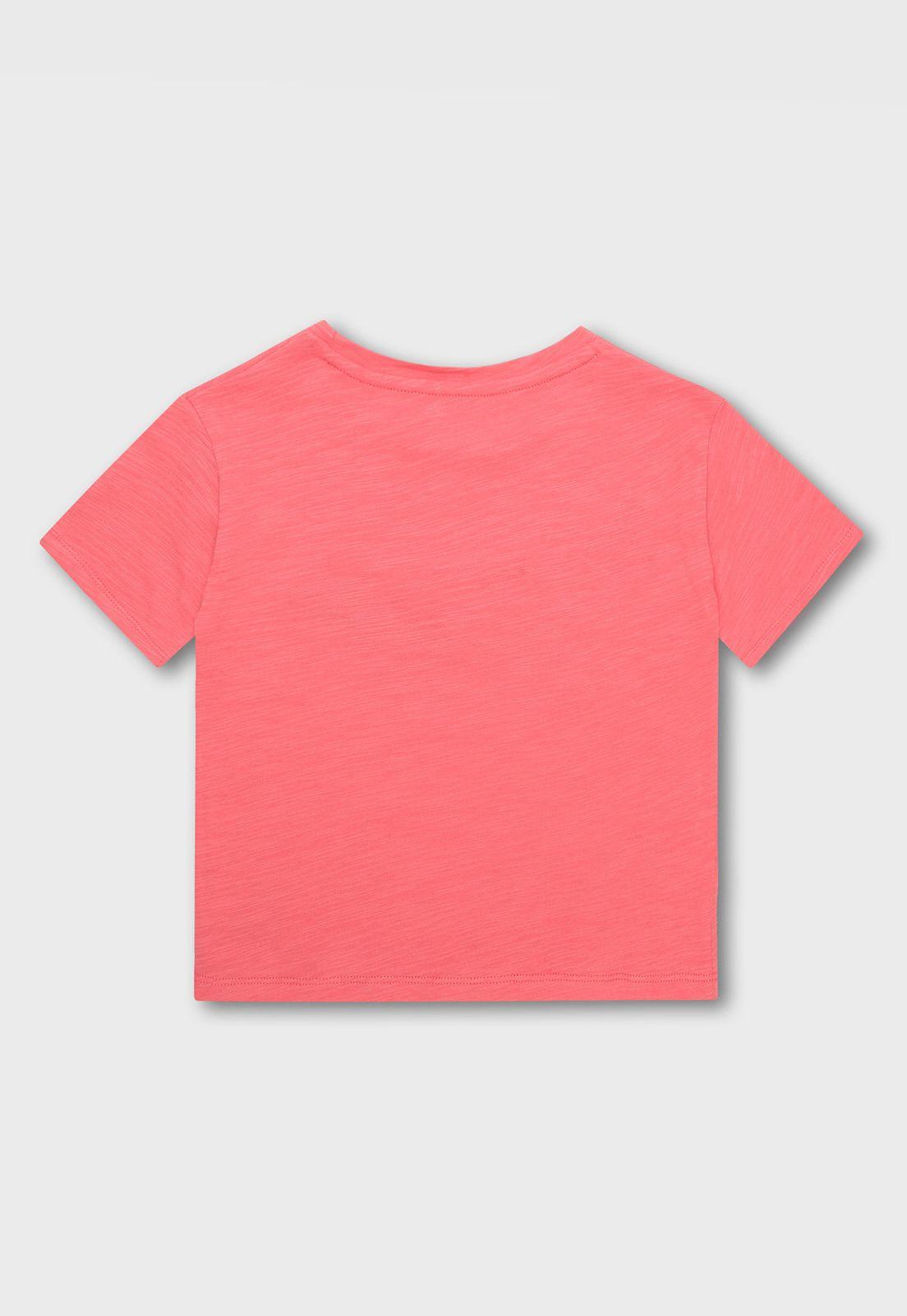 Polera Manga Corta Niño Osito POOV532RO-1