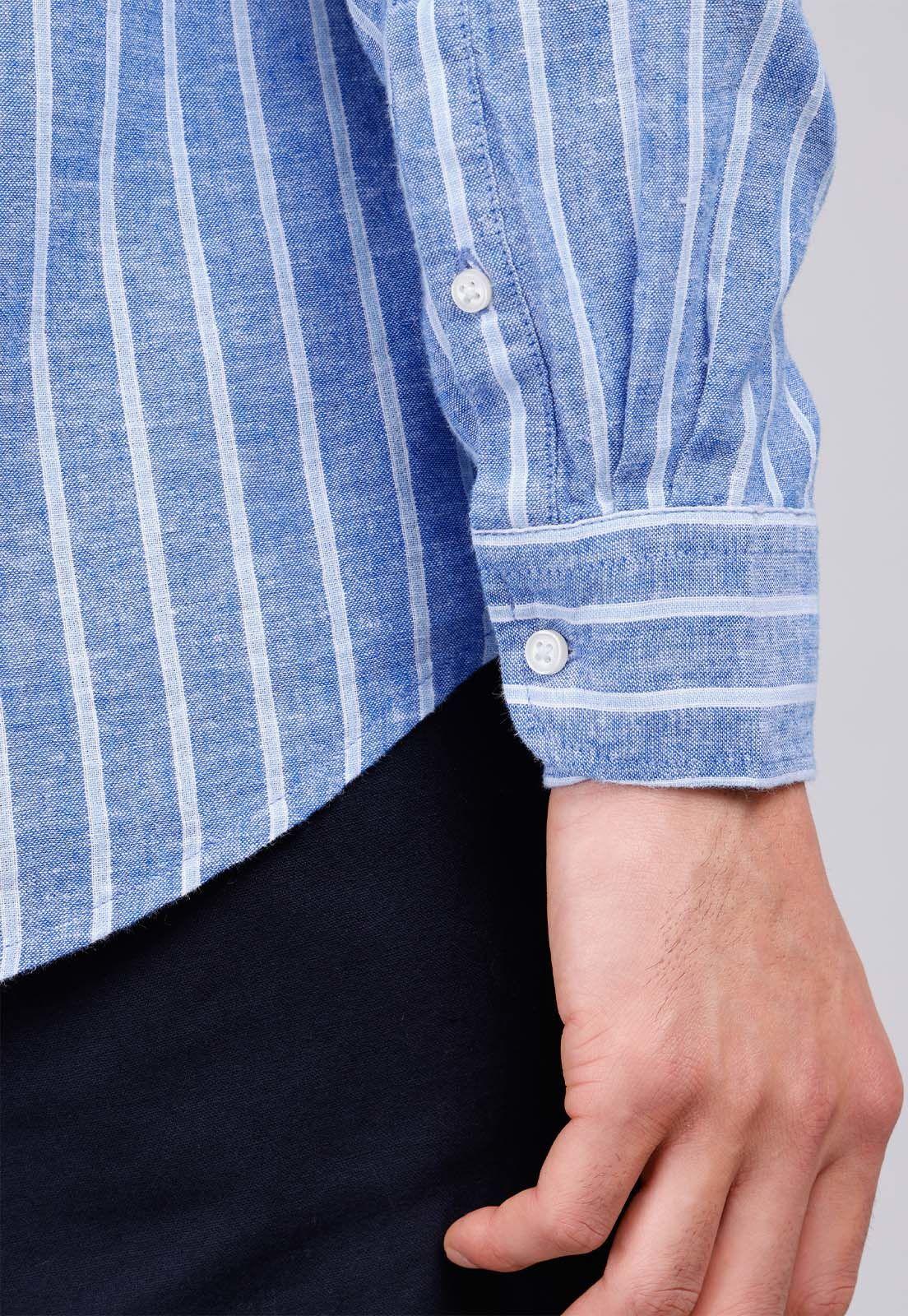 Camisa Casual A Rayas Arrow-5