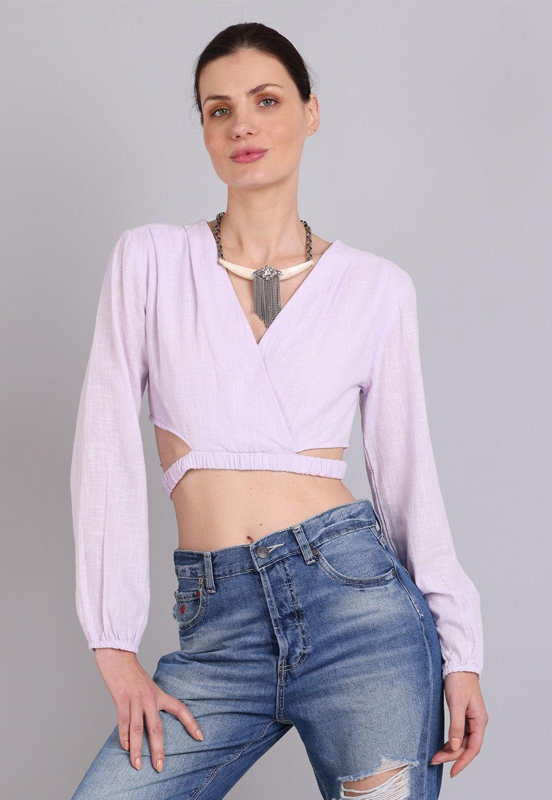 Blusa Look Lino ML Mujer Soviet-0