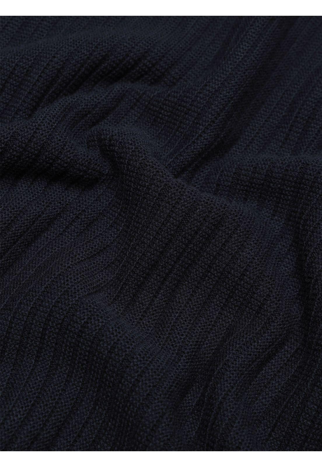 Polera Tejida Regular Fit Azul Marino Arrow PO34044NB-5