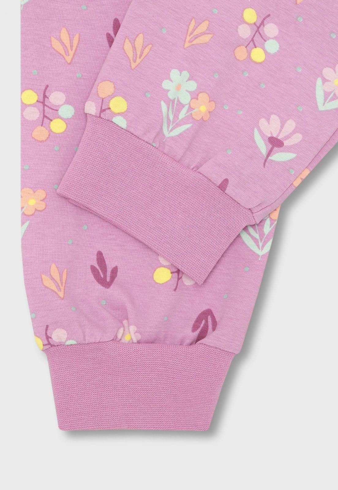 Pijama Manga Larga Niña Osito OPJA691RD-4