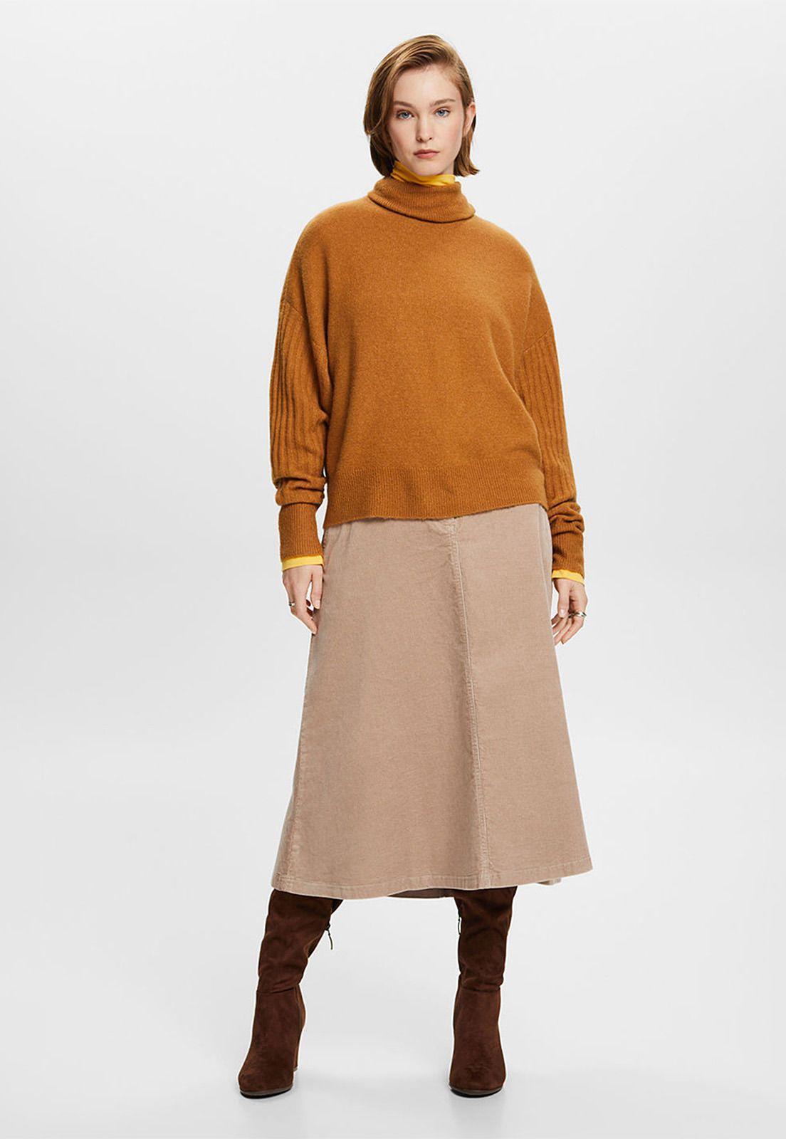 Sweater De Cuello Alto Mujer Esprit 093CC1I305-0
