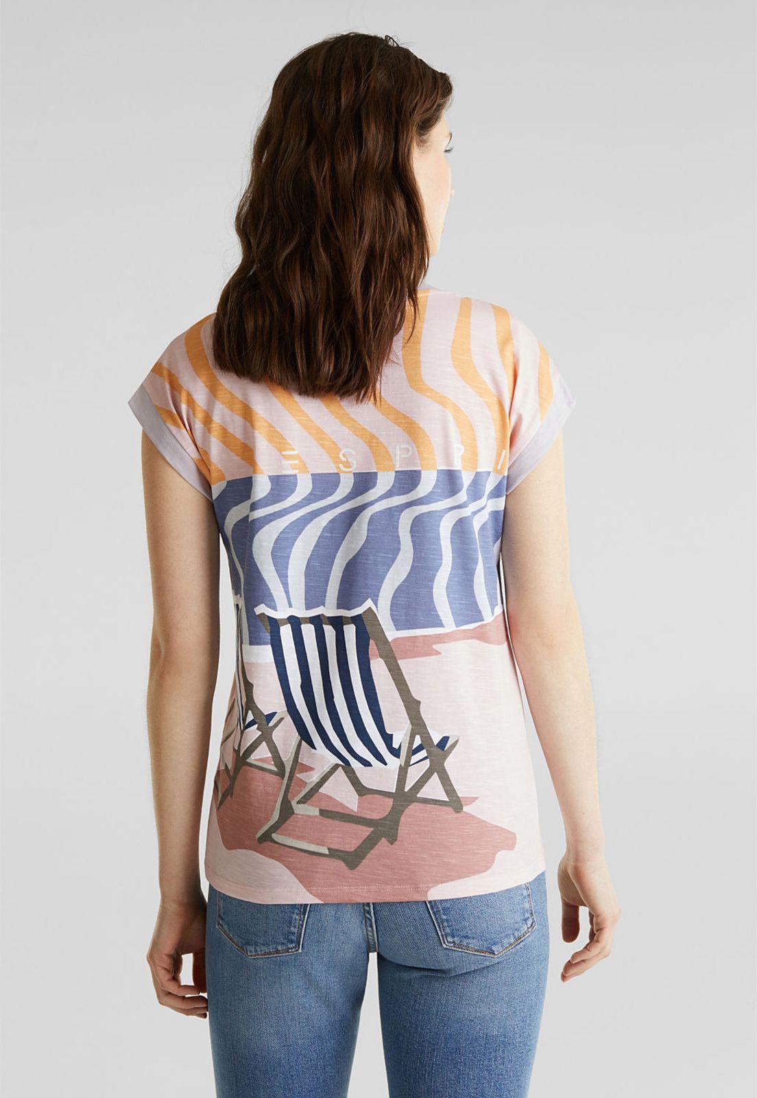 Polera con estampado, 100% algodón ecológico-1