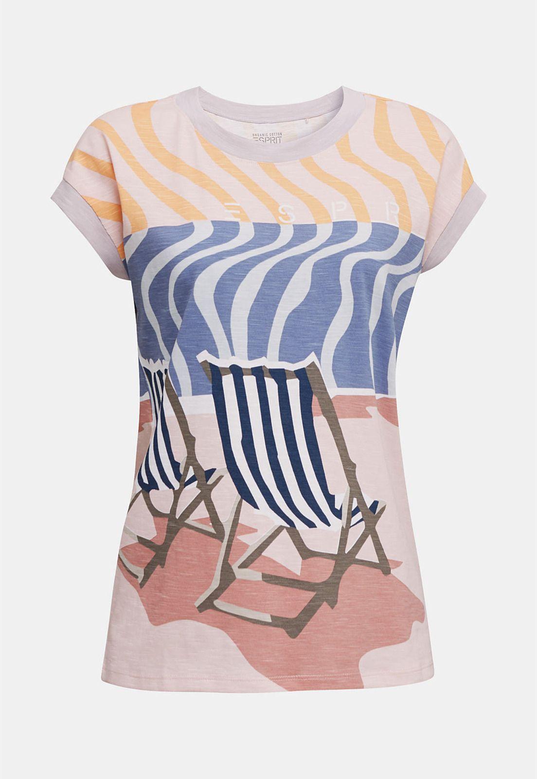 Polera con estampado, 100% algodón ecológico-3