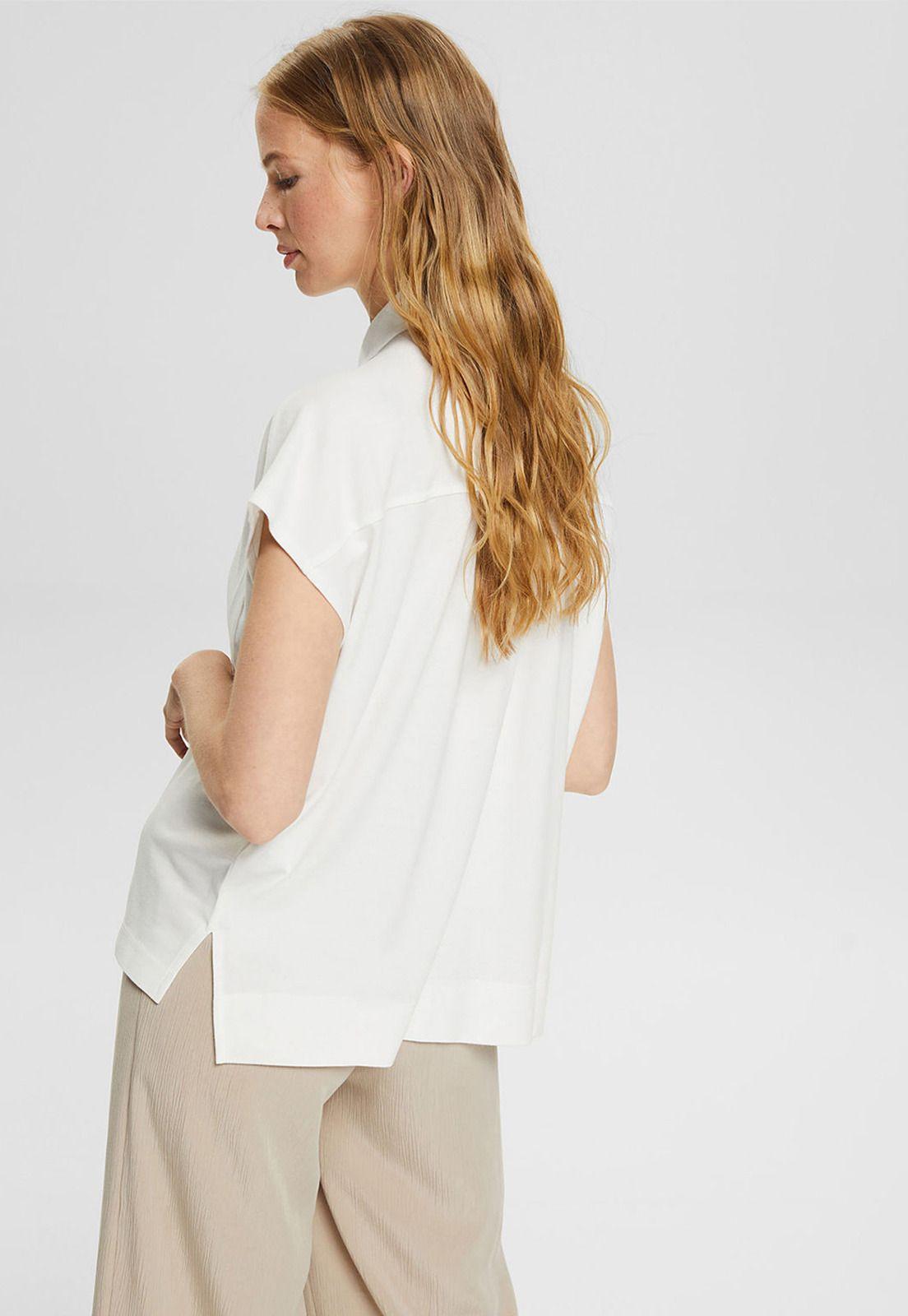 Blusa Manga Corta Esprit-1