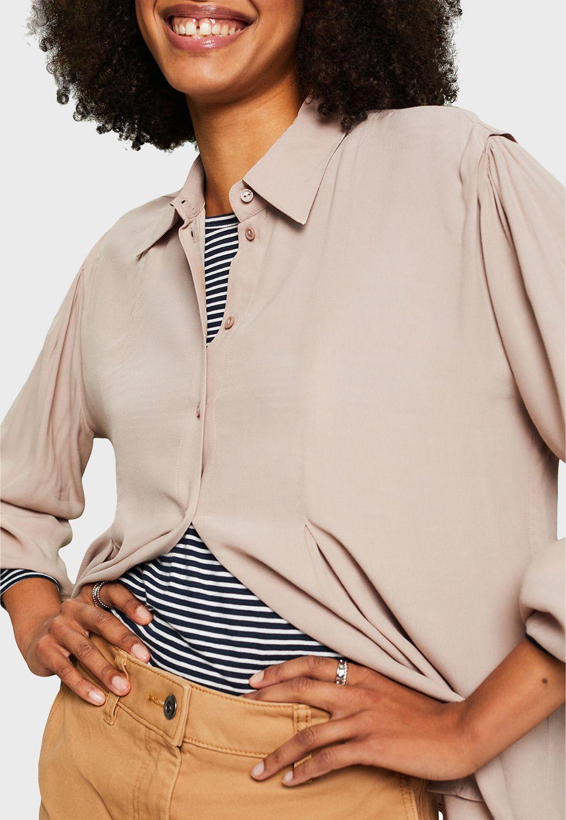 Blusa De Viscosa Mujer Esprit 103EE1F358-2