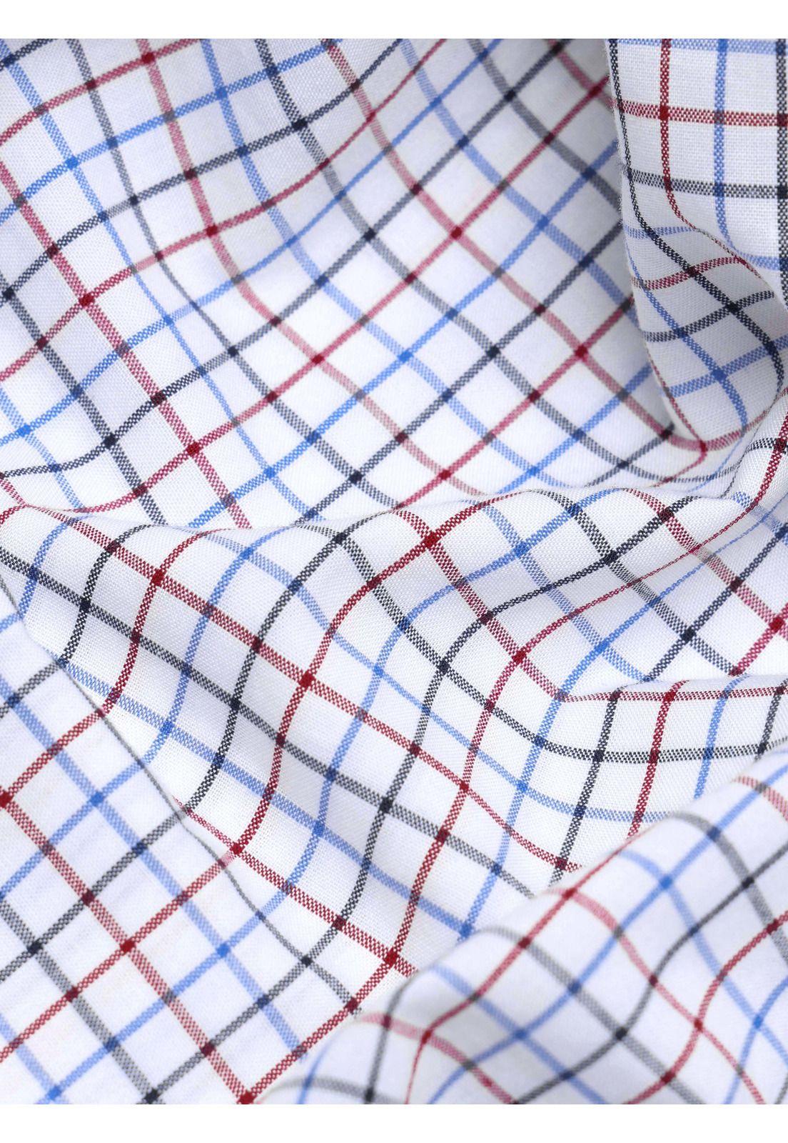 Camisa A Cuadros Regular Fit Rojo Arrow CM33003RO-6