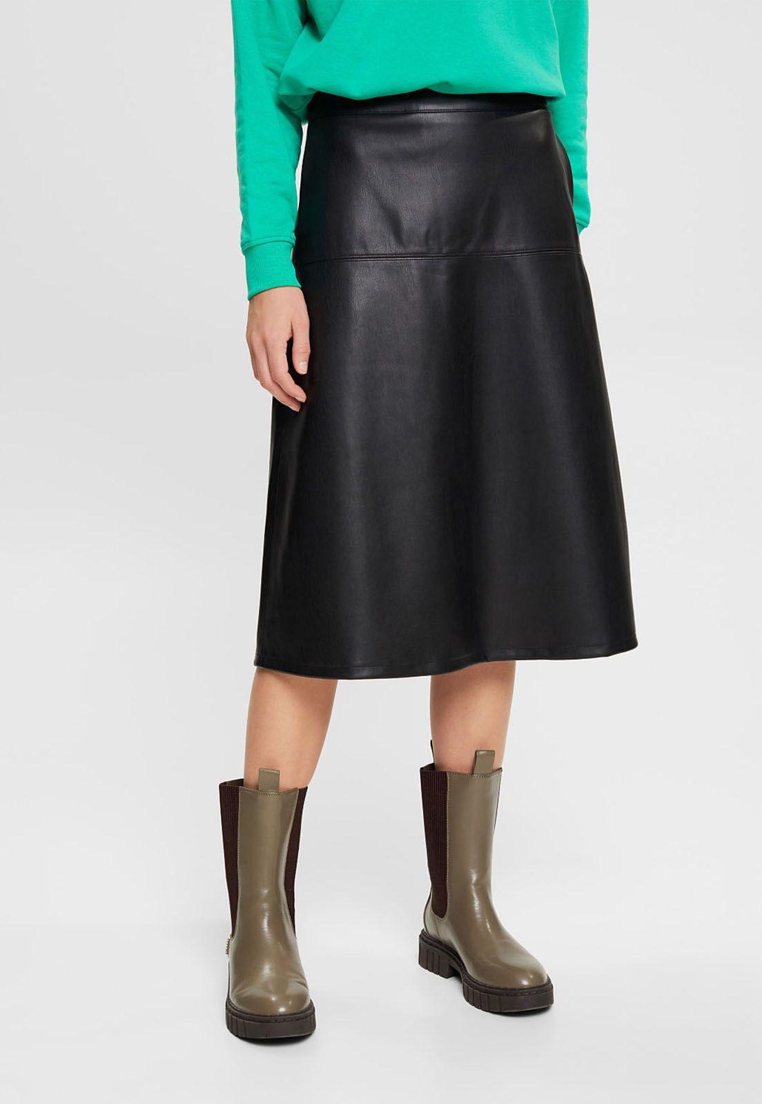 Falda Midi Mujer Esprit-0