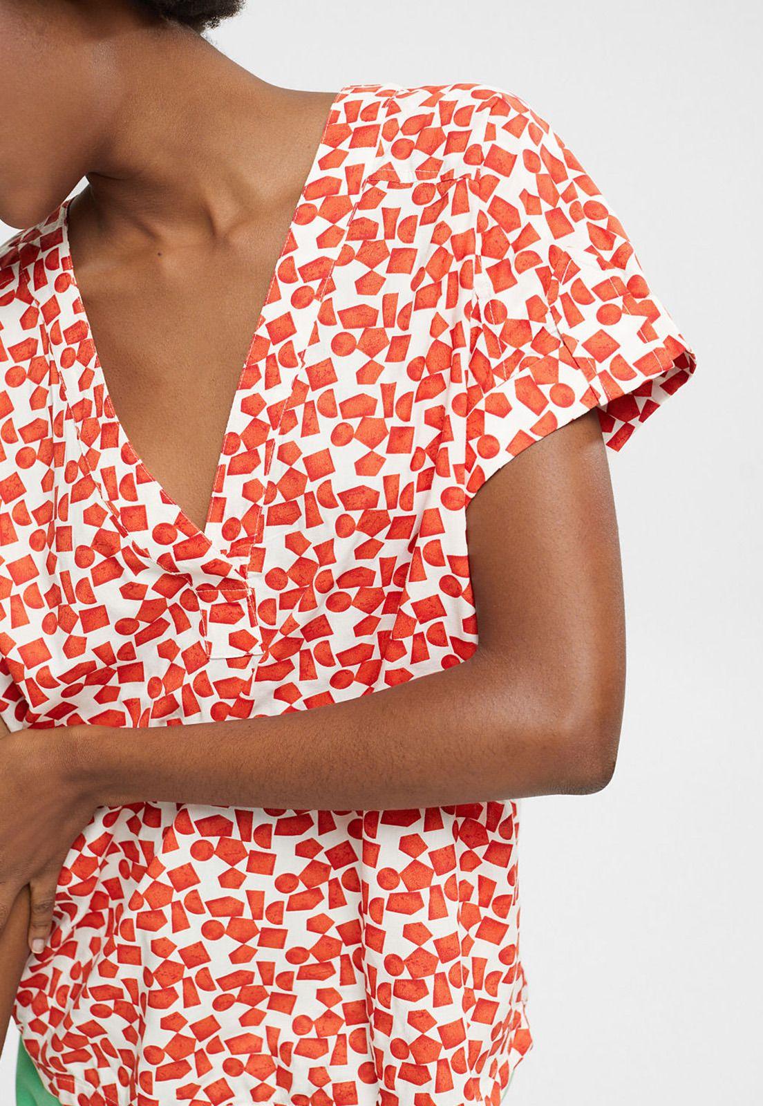 Blusa Con Estampado Esprit-2