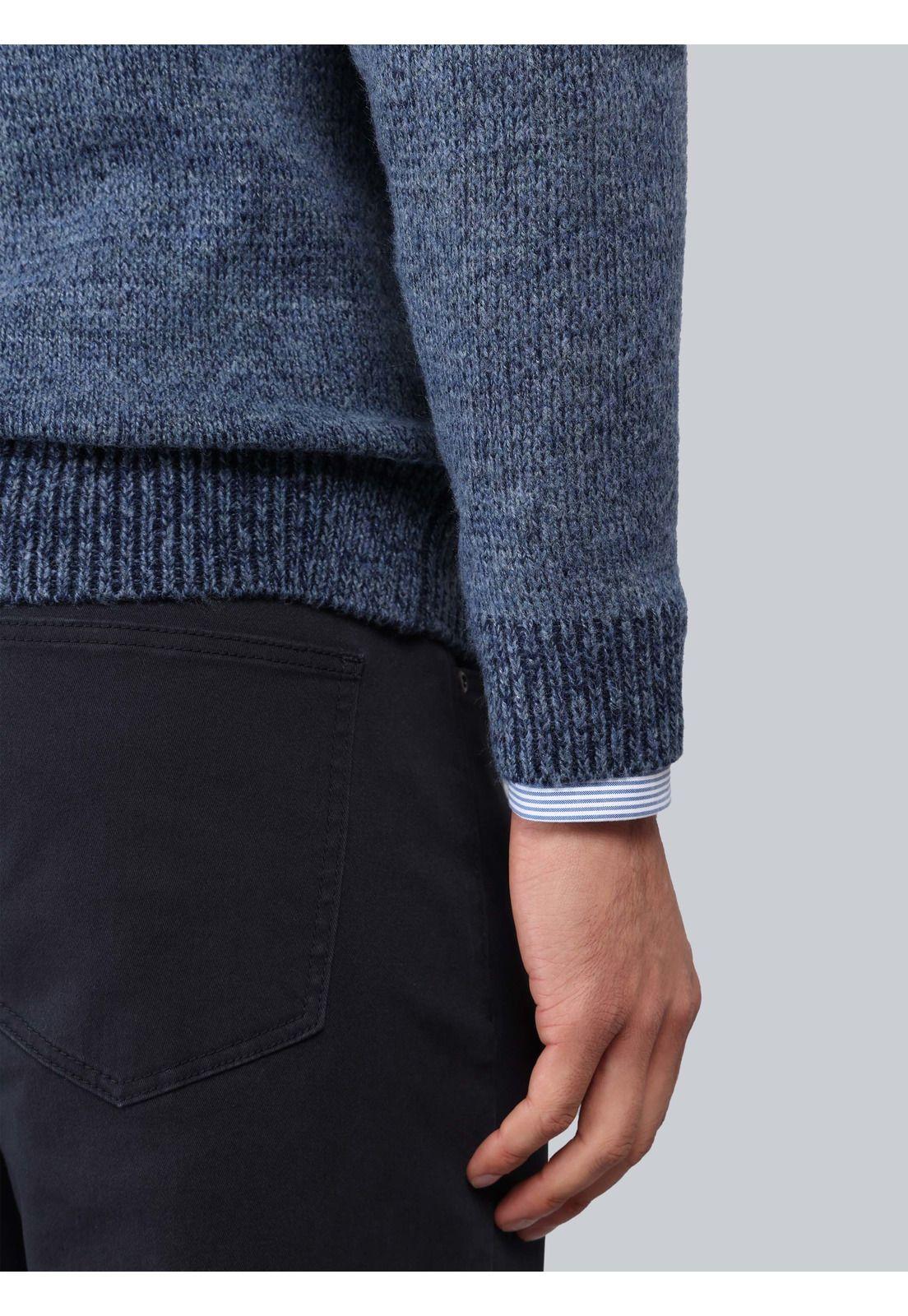 Sweater Cuello V Piero Butti PBCII50AZ-4