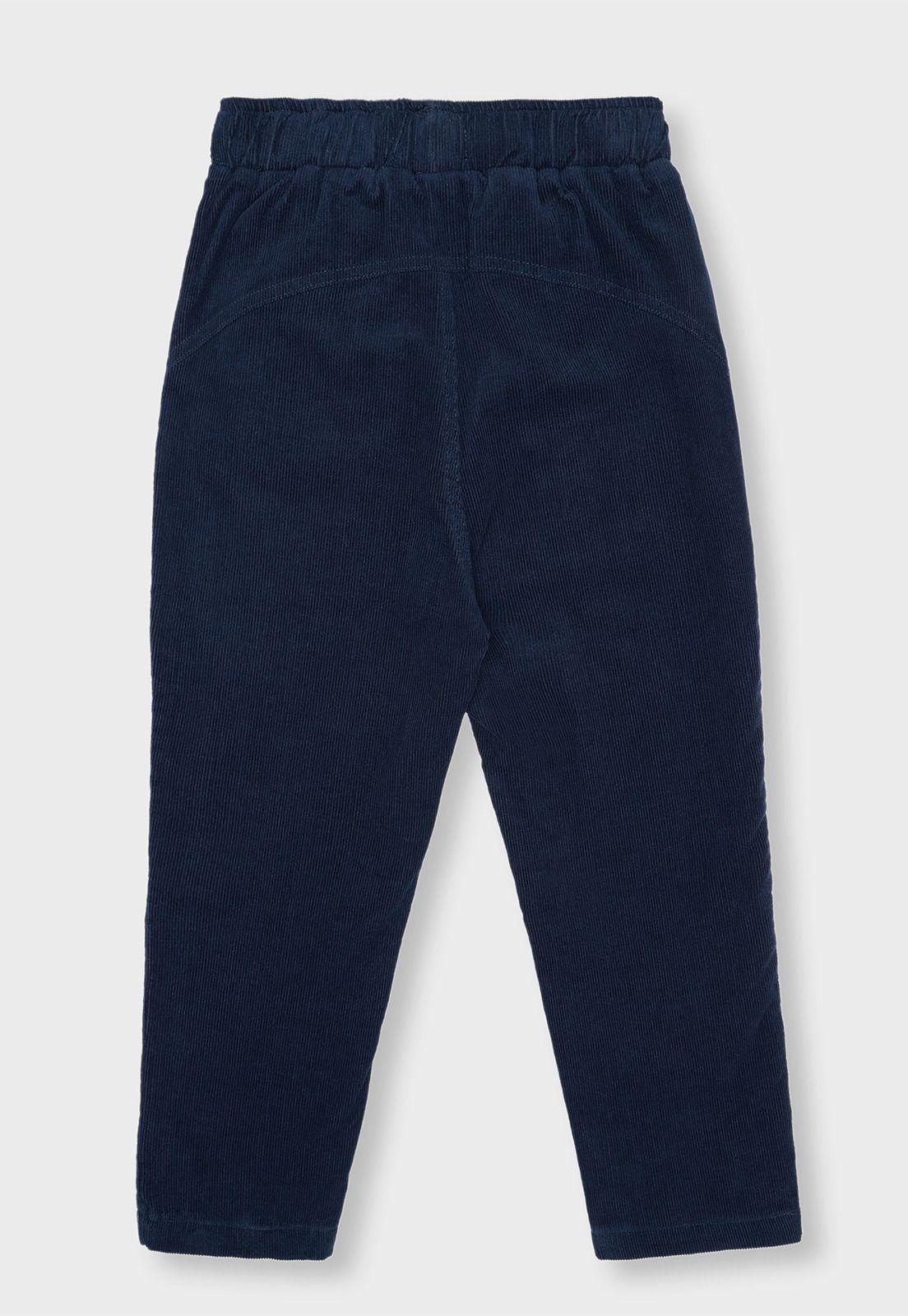 Pantalón Cotelé Forrado Niño Osito-1