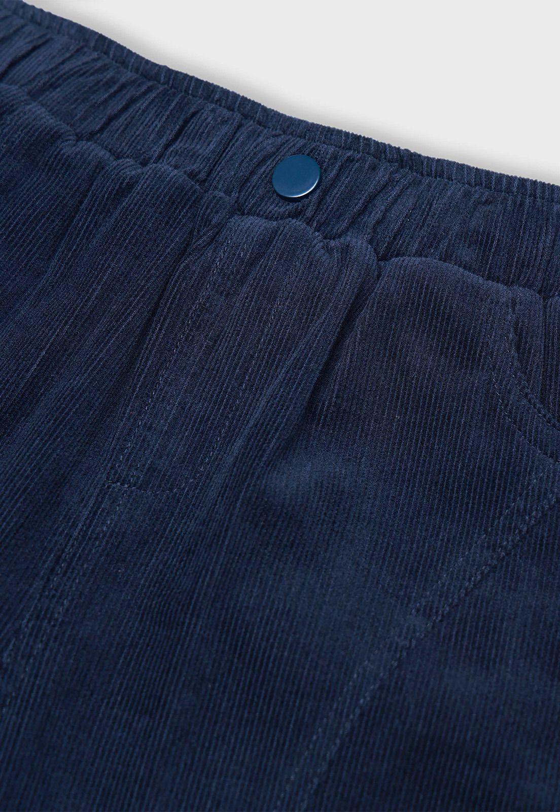 Pantalón Cotelé Forrado Niño Osito-2