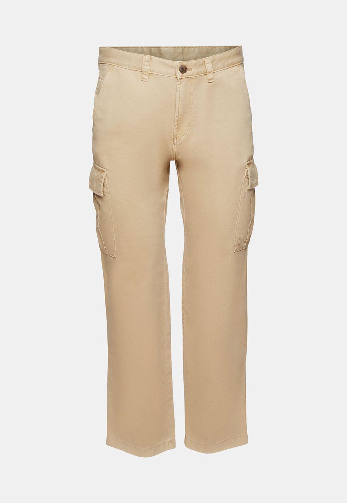 Pantalon Cargo Recto Hombre Esprit -3