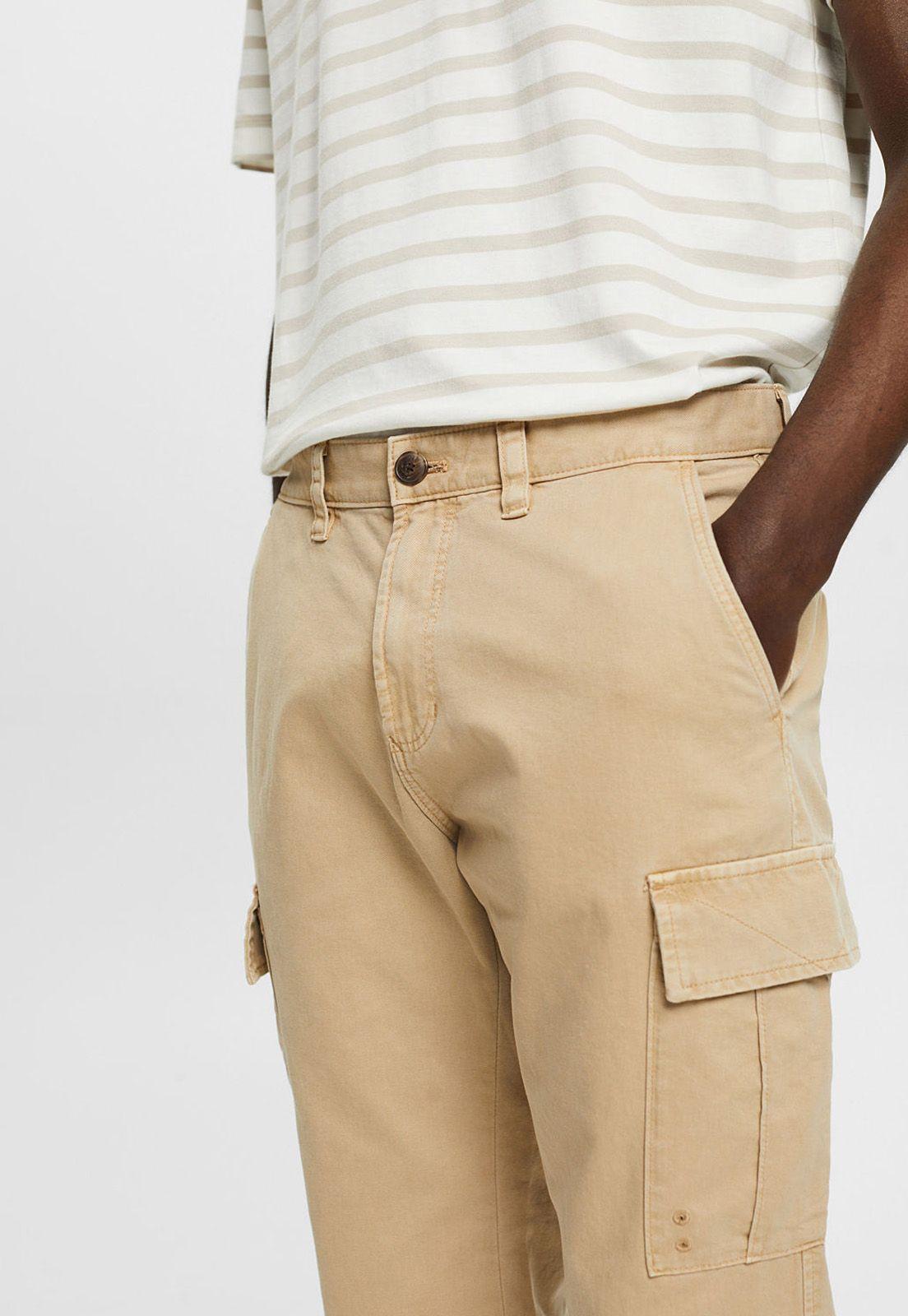 Pantalon Cargo Recto Hombre Esprit -2