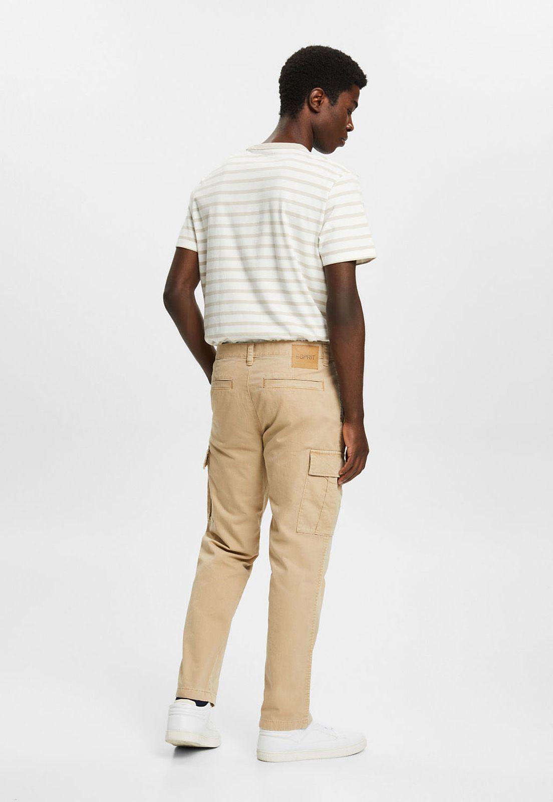 Pantalon Cargo Recto Hombre Esprit -1