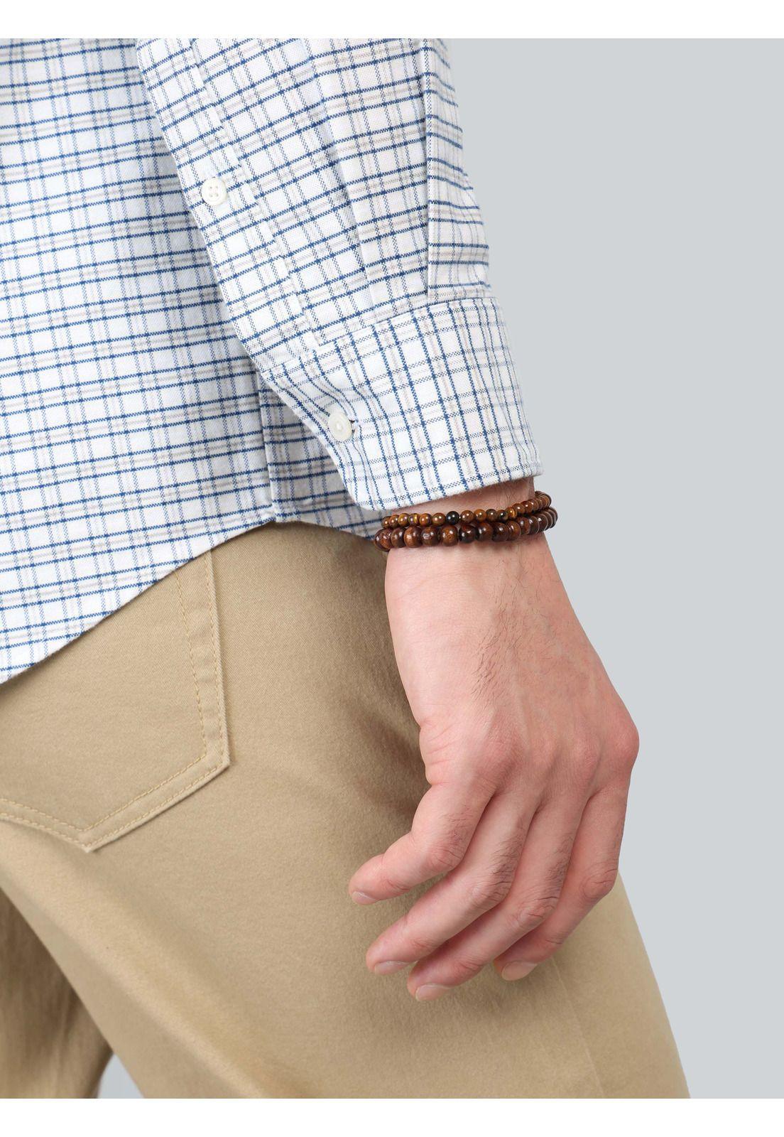 Camisa Oxford Spandex Regular Fit Crudo Arrow CM33020EC-5