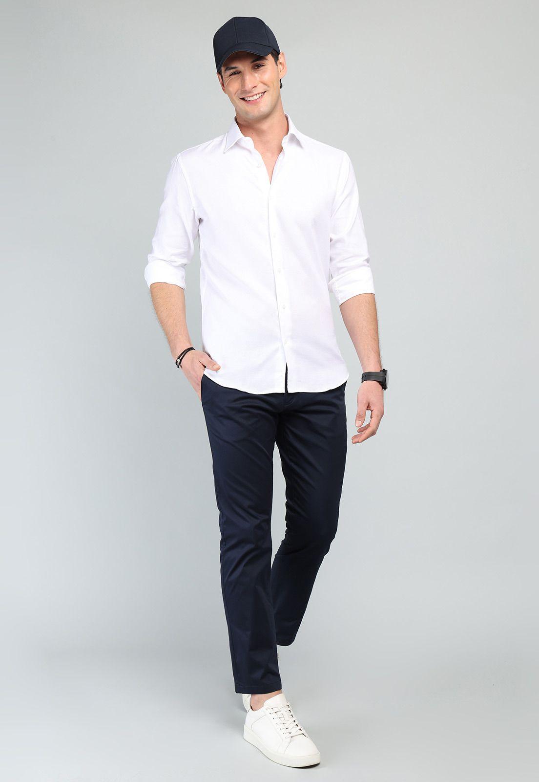 Camisa Casual Texturada Arrow-3