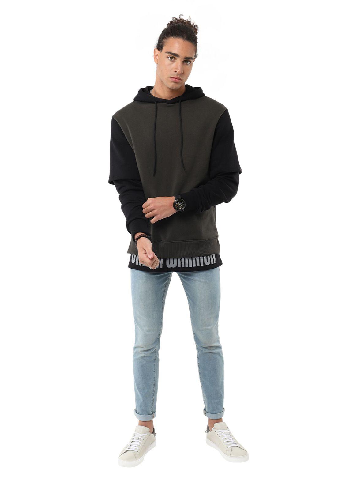 Polerón Juvenil Manga Larga-3