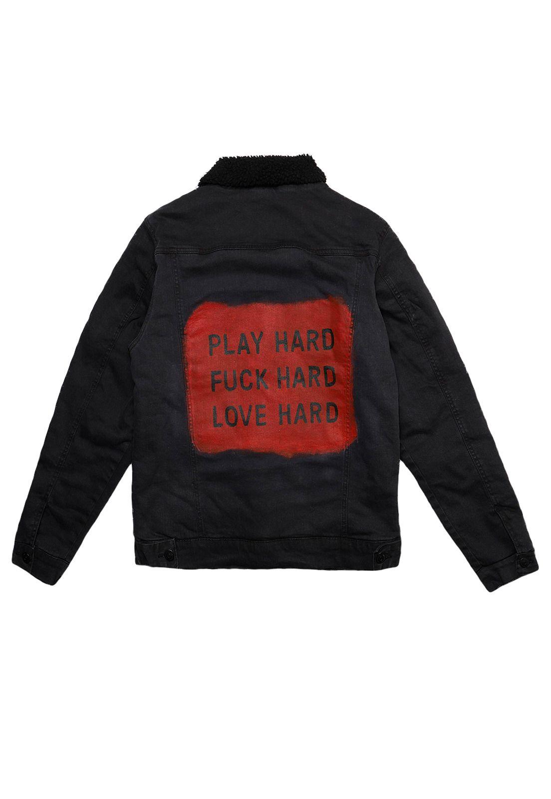 Chaqueta negro SVCA158-0