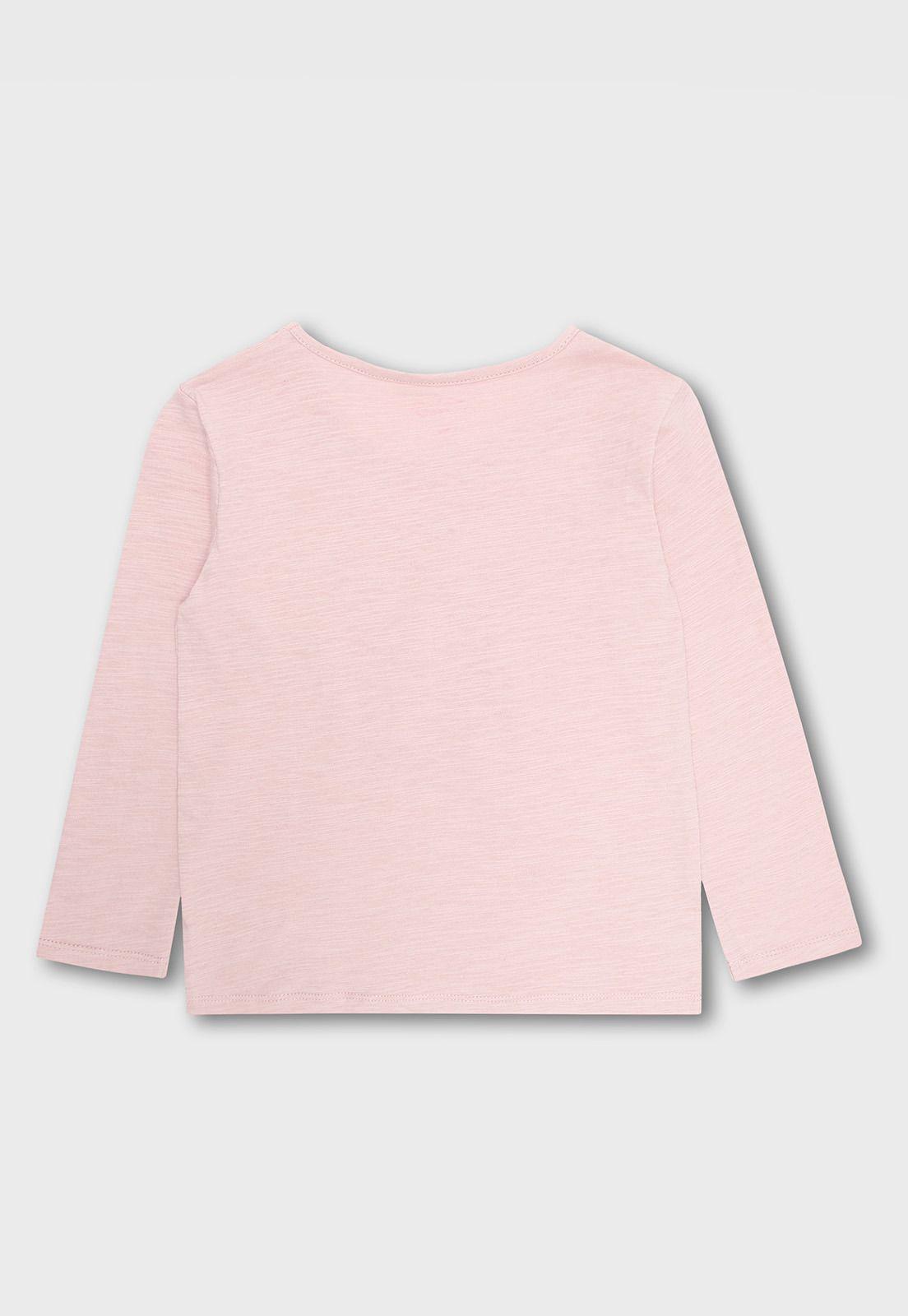 Polera Manga Larga Niña Osito POAV558VI-1