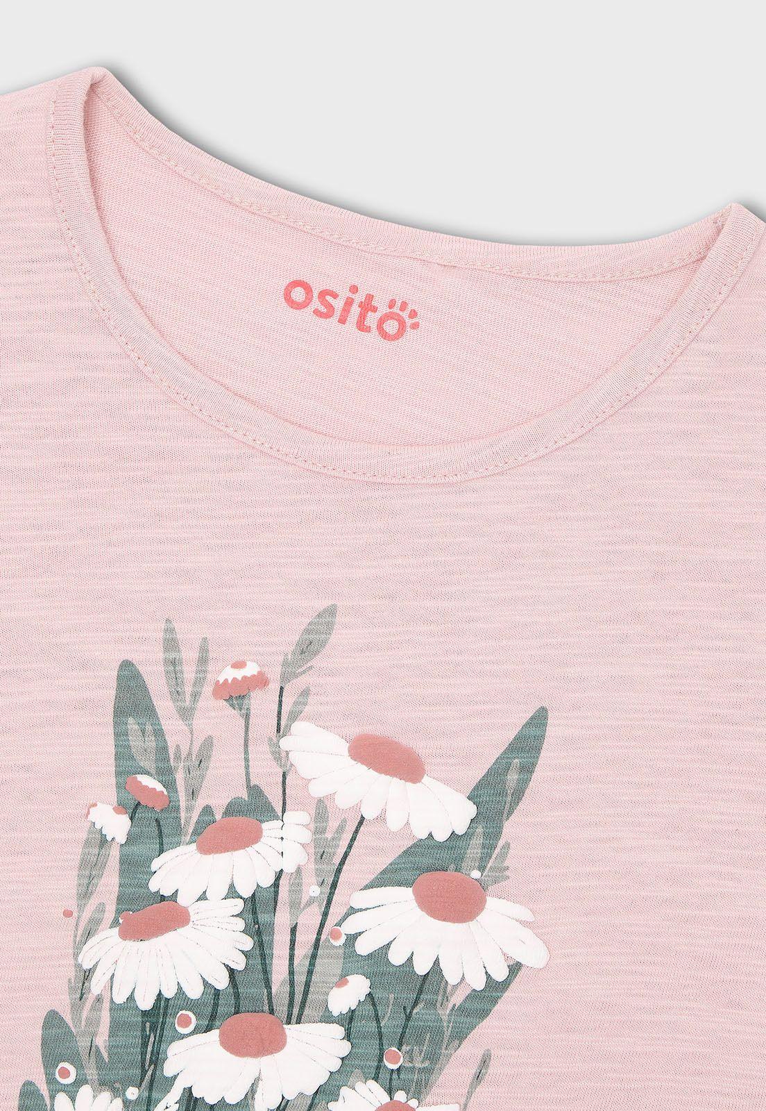 Polera Manga Larga Niña Osito POAV558VI-2