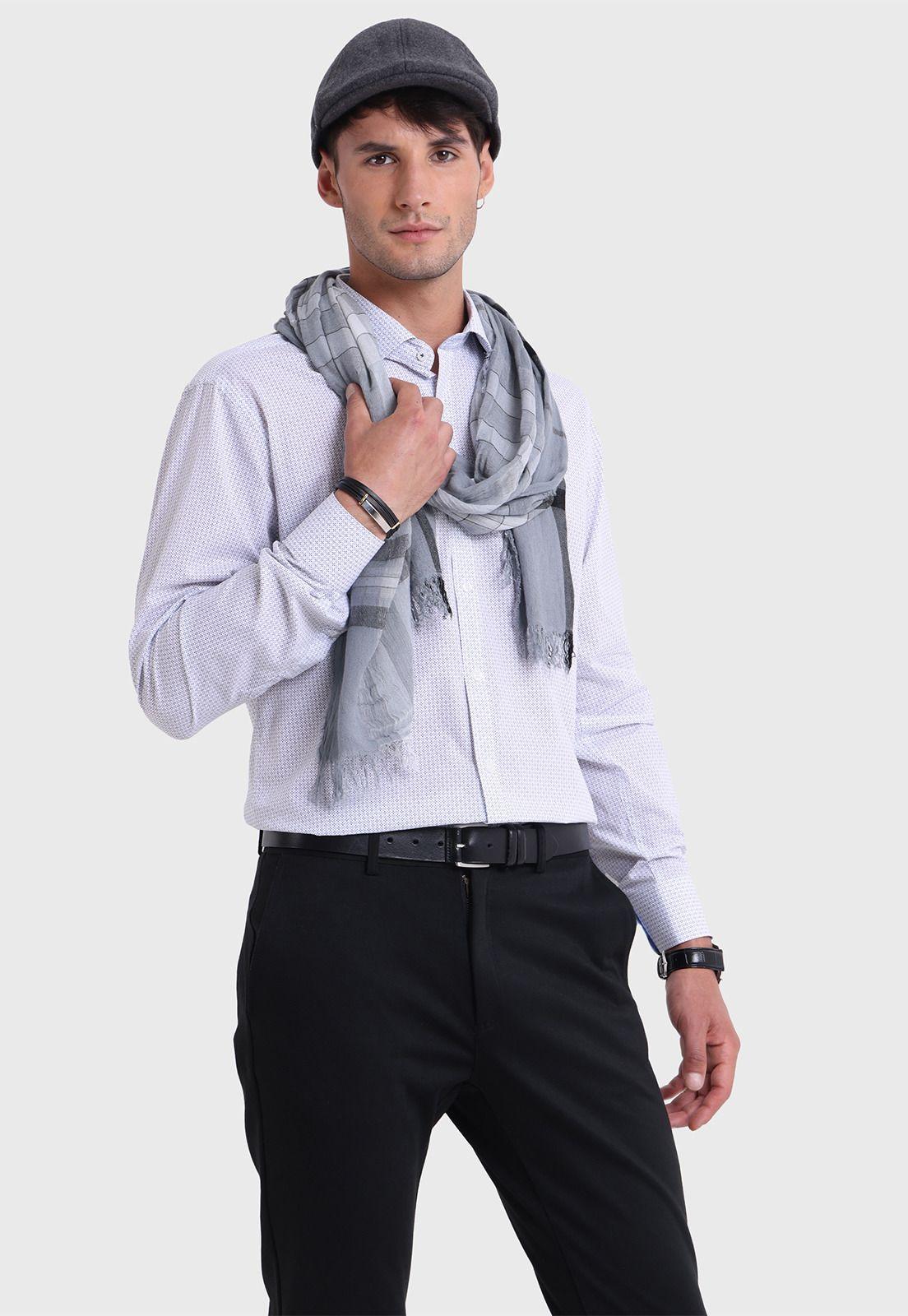 Camisa Formal Print Arrow-1