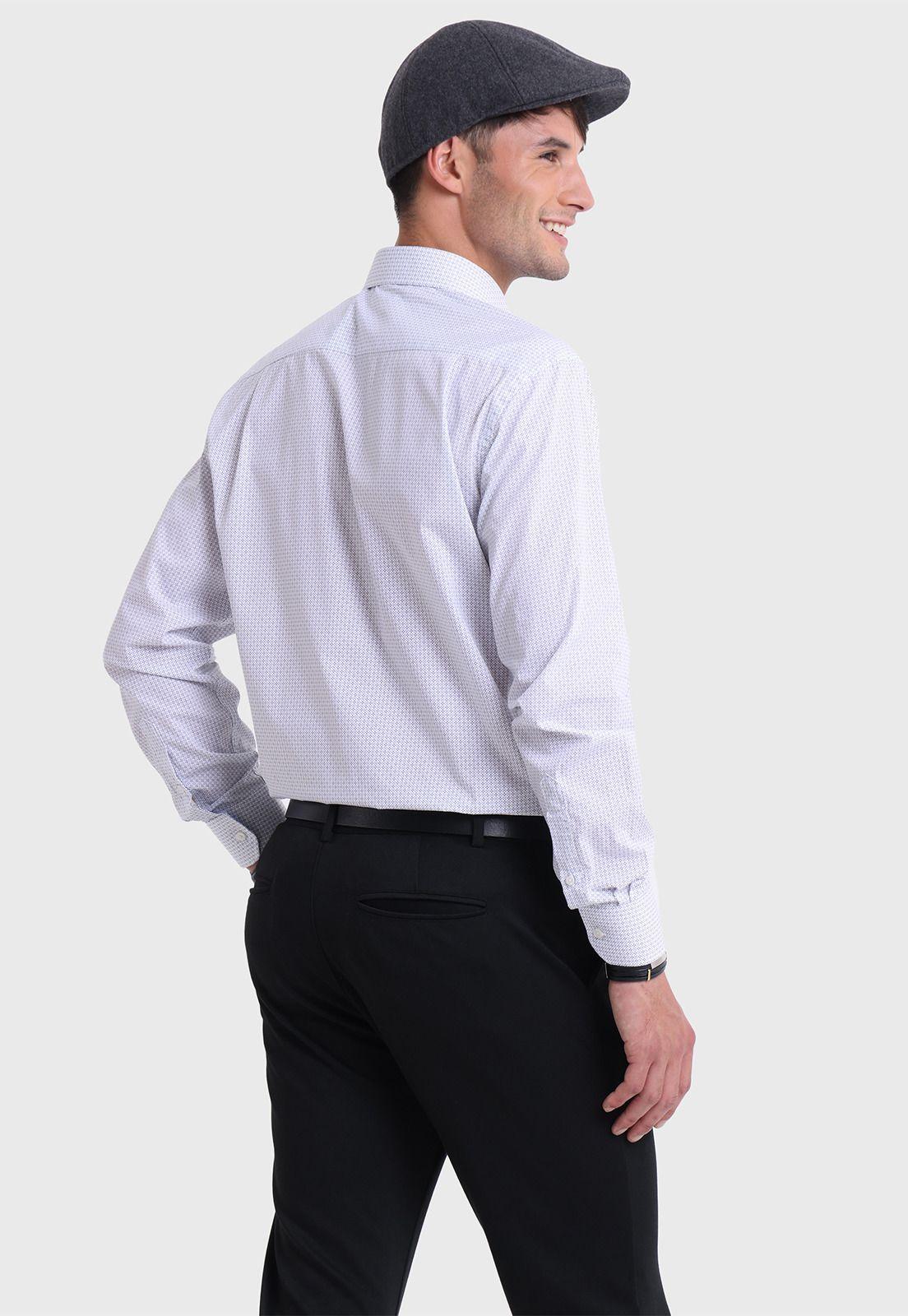 Camisa Formal Print Arrow-3