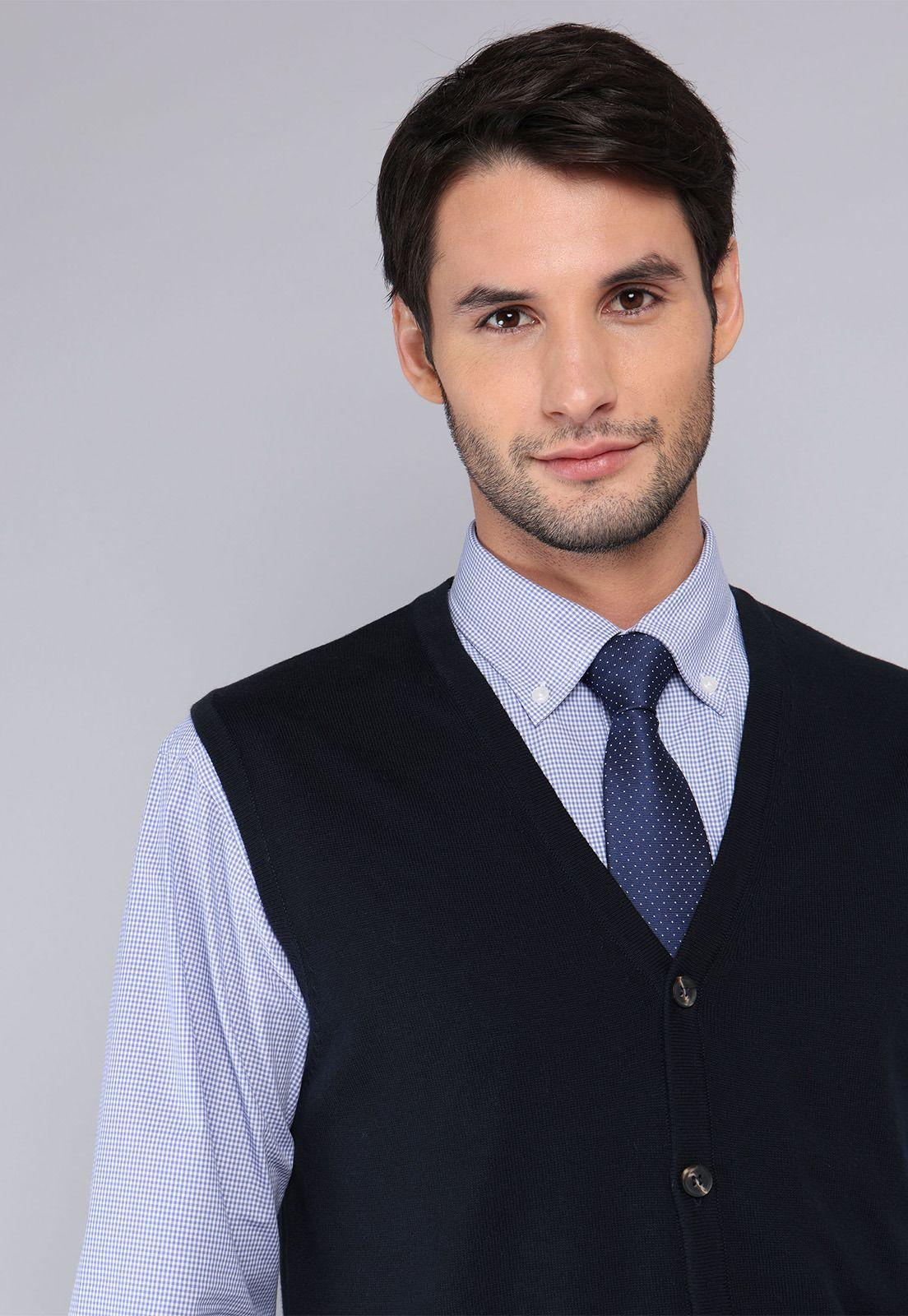 Cárdigan Sin Mangas Arrow SW32035NB-2