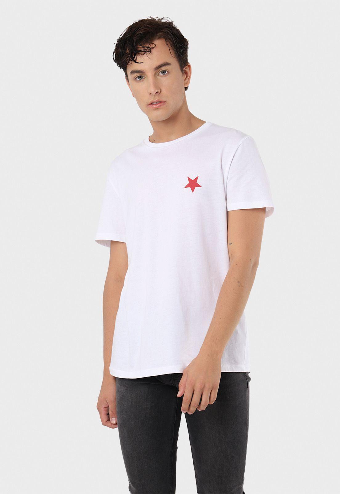 Polera Manga Corta Hombre Soviet SPO551WBL-0