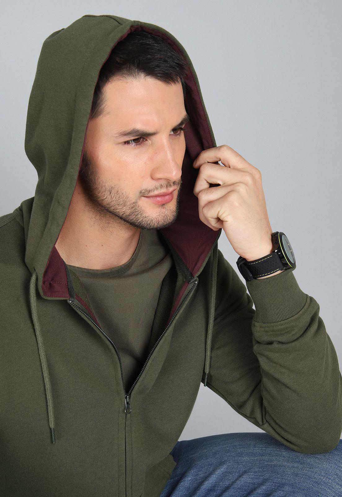 Polerón Con Capucha Arrow PL31020OL-2