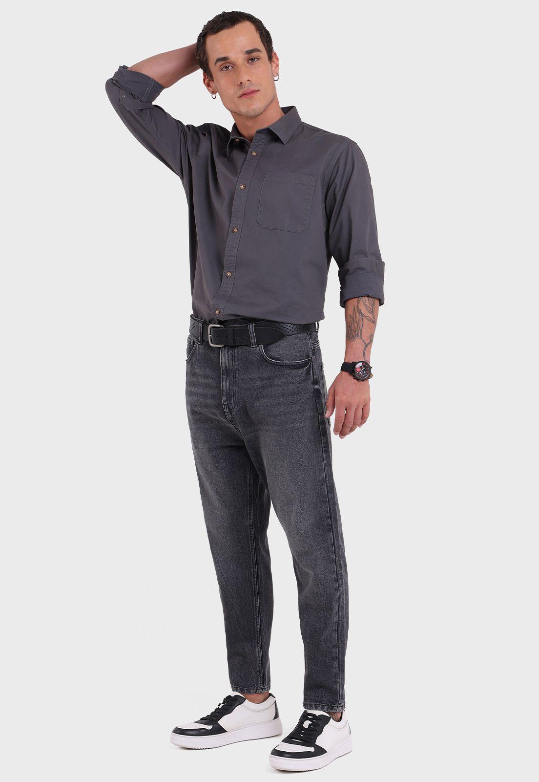 Jeans Relaxed Fit Hombre Soviet SJEH701NE-4