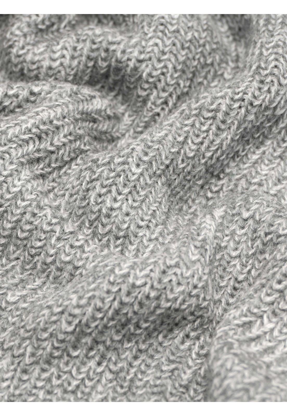 Cárdigan Cuello Alto Regular Fit Gris Arrow SW33010GR-7