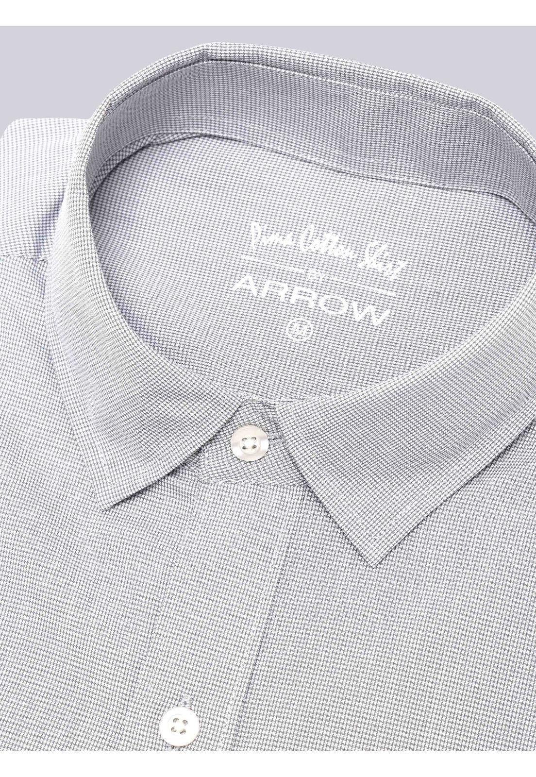 Camisa Fantasía Regular Fit Gris Arrow CM33072GR-4