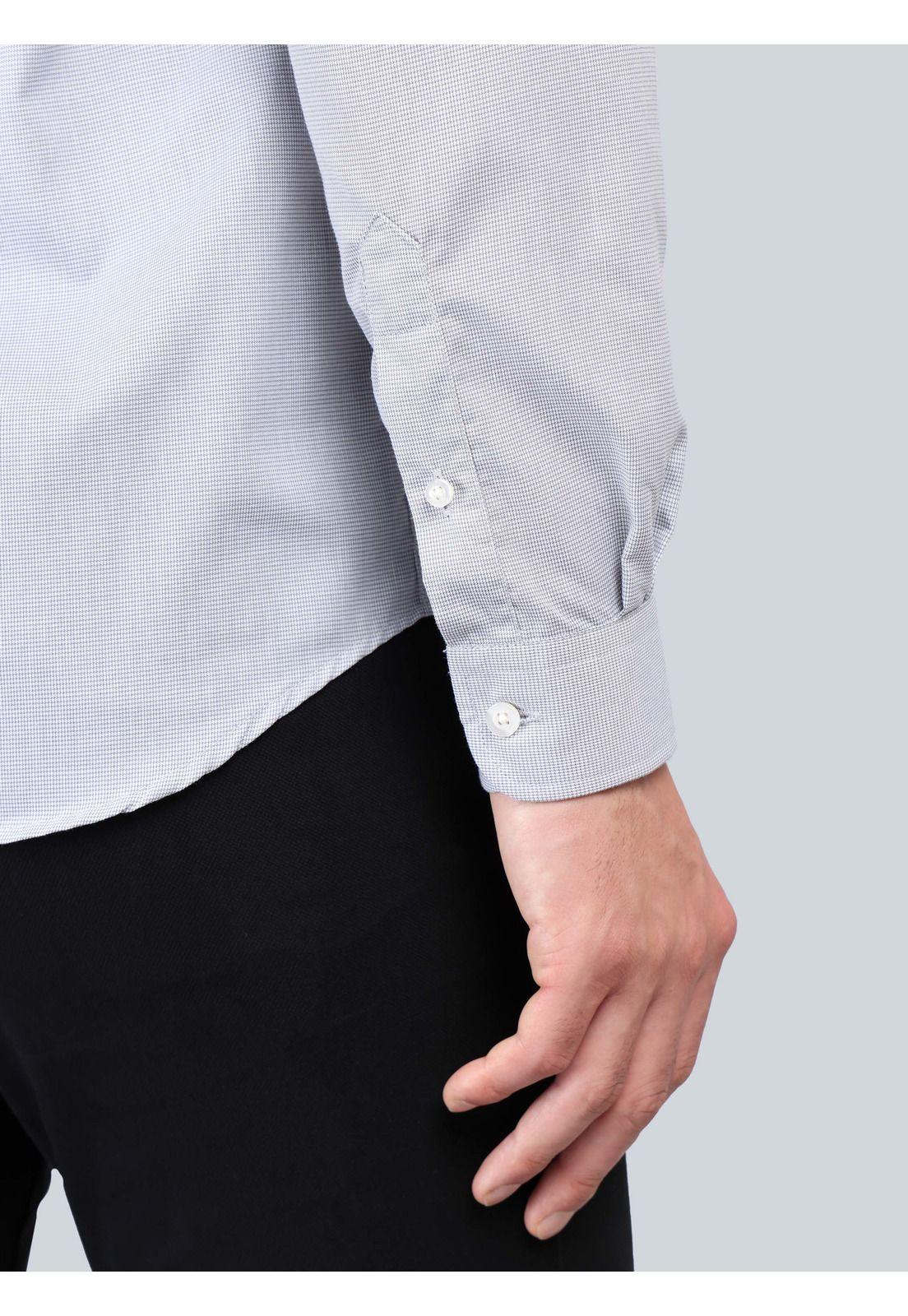 Camisa Fantasía Regular Fit Gris Arrow CM33072GR-5