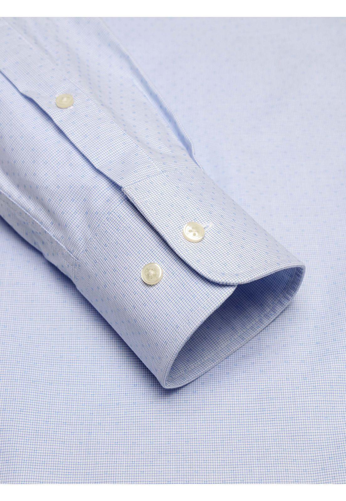 Camisa Fantasía Regular Fit Celeste Piero Butti PBDVF14CE-4