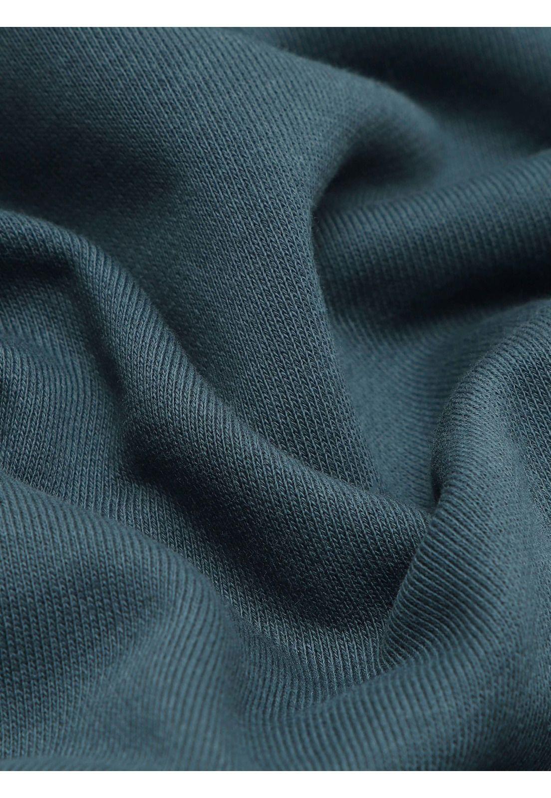 Polerón Con Capucha Regular Fit Petróleo Arrow PL33026PE-5