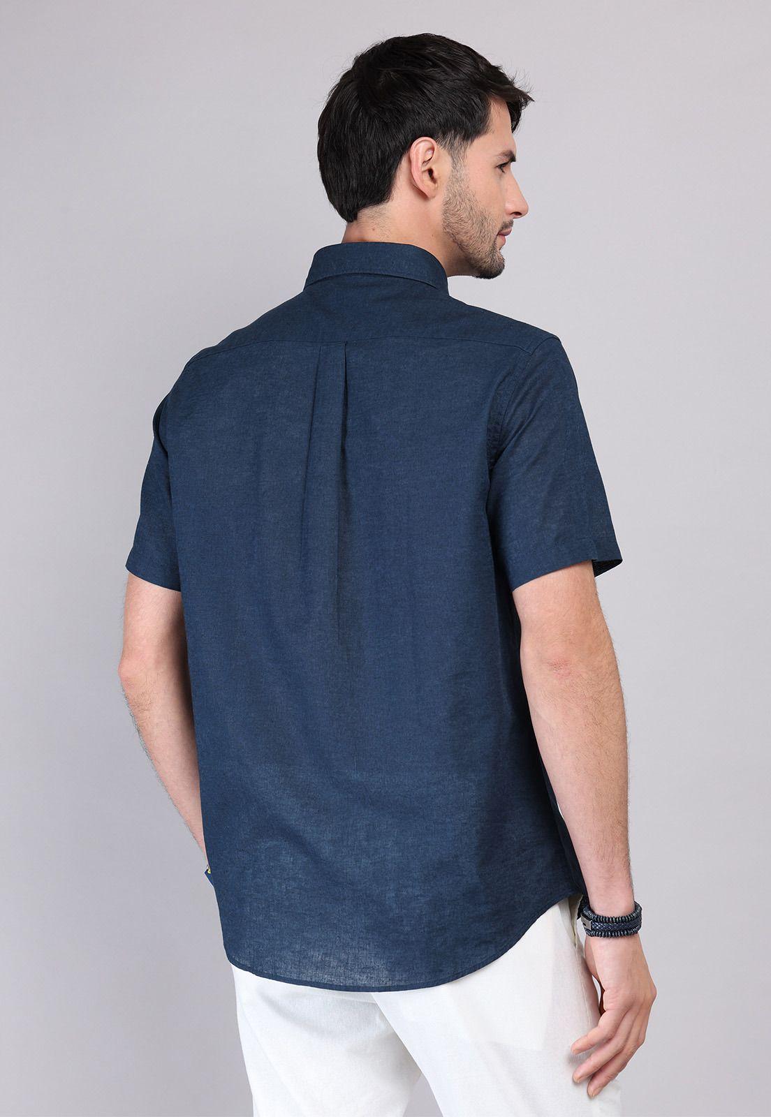 Camisa Lino Algodón Arrow-1