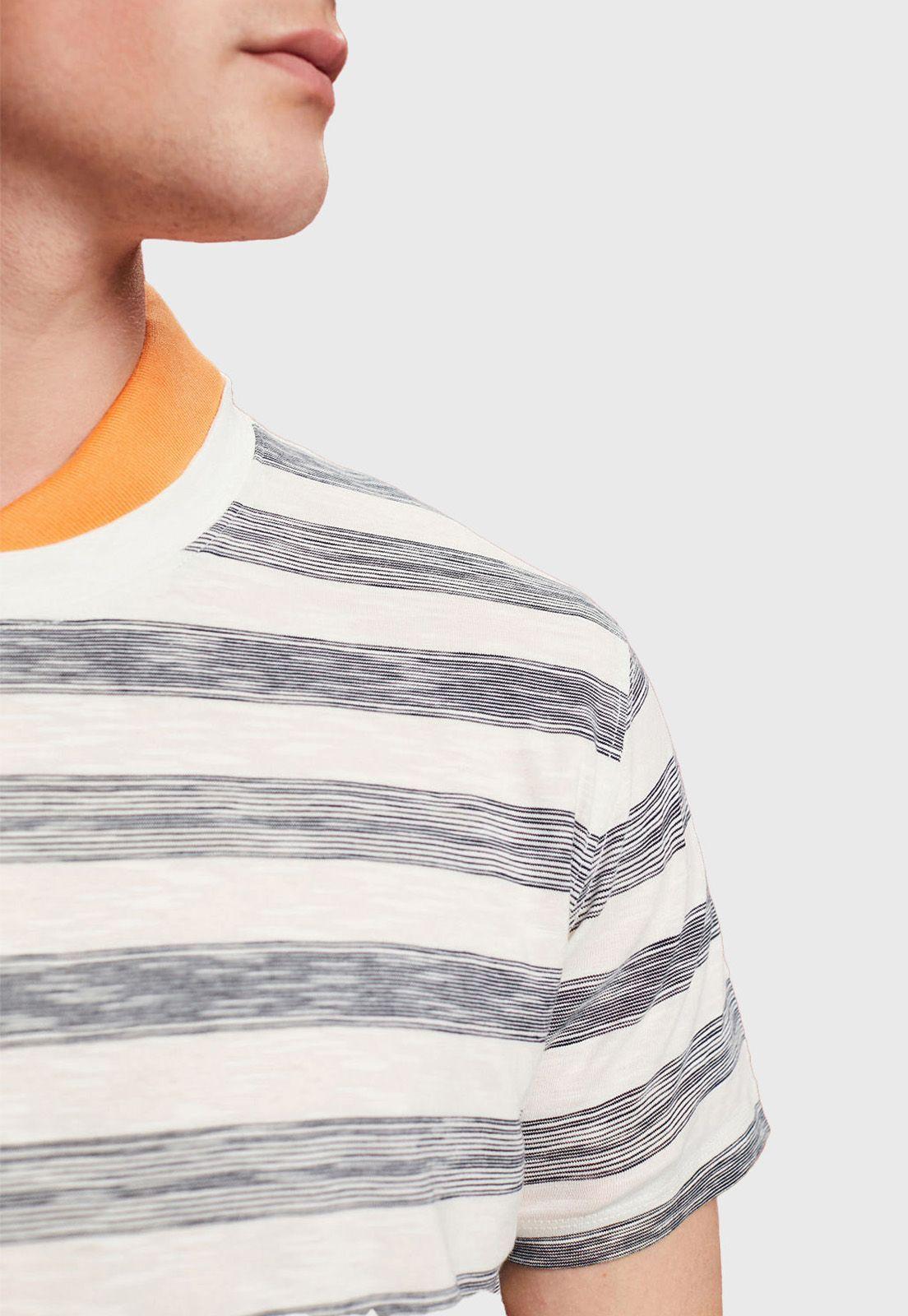 Polera A Rayas Clásica Hombre Esprit-2