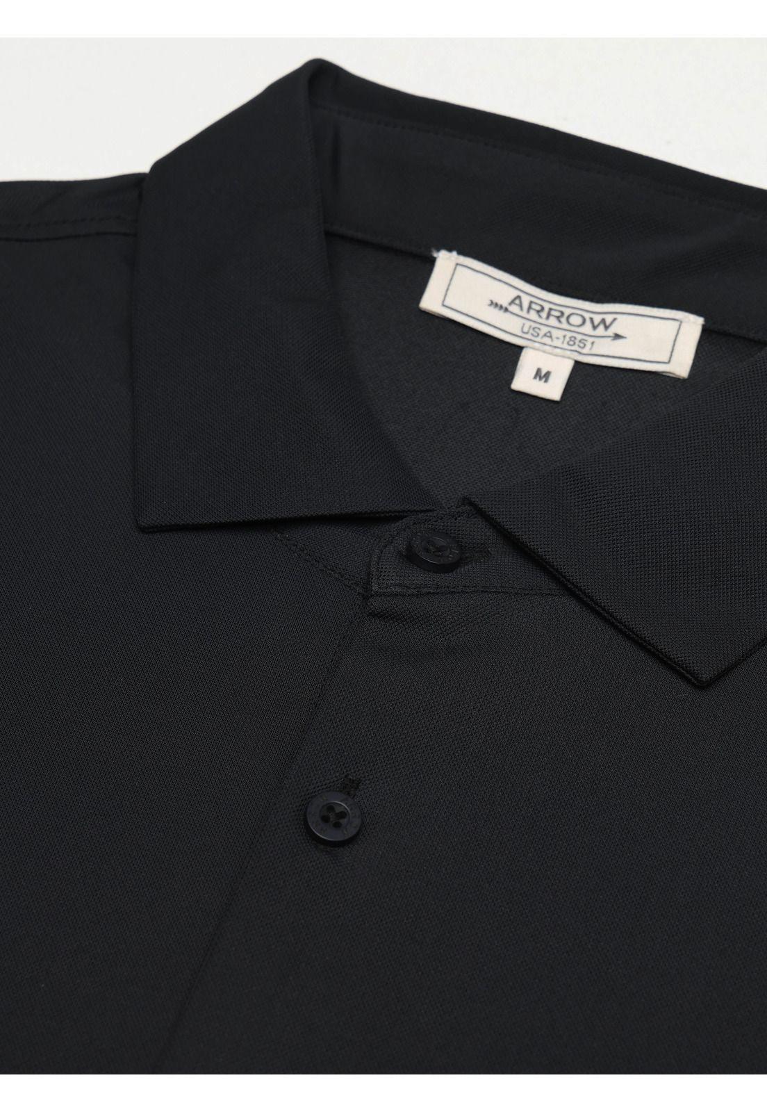 Camisa Spandex Non Iron Regular Fit Negro Arrow CM34055NE-5
