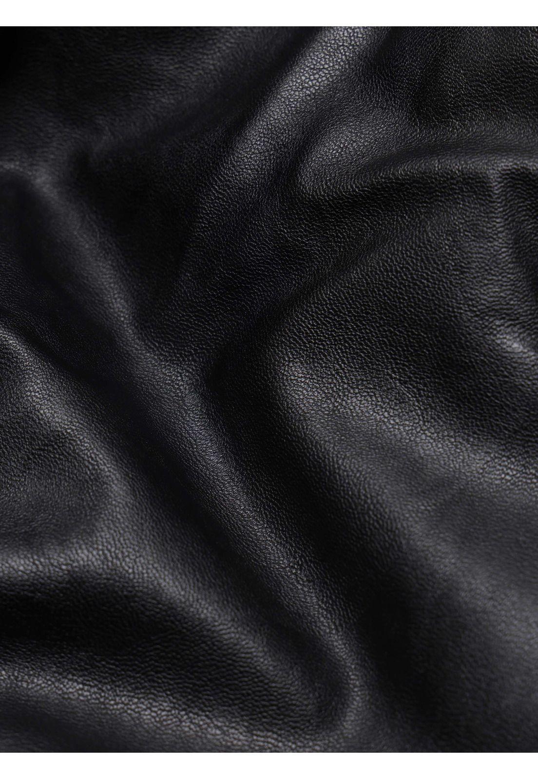 Chaqueta Texturada En Pu Slim Fit Negro Arrow CAI3346NE-6