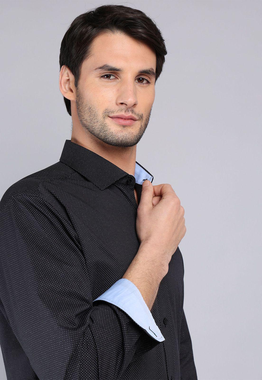 Camisa Formal Print Spandex Arrow ARM0401NE-3