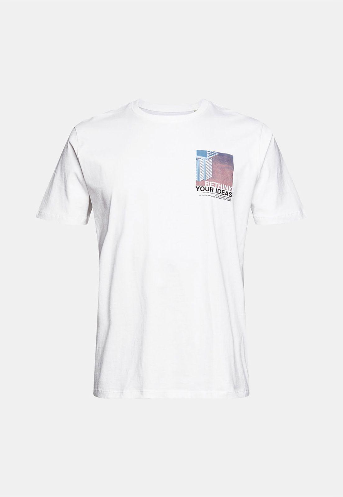 Polera De Algodón Ecológico Con Estampado Esprit-3