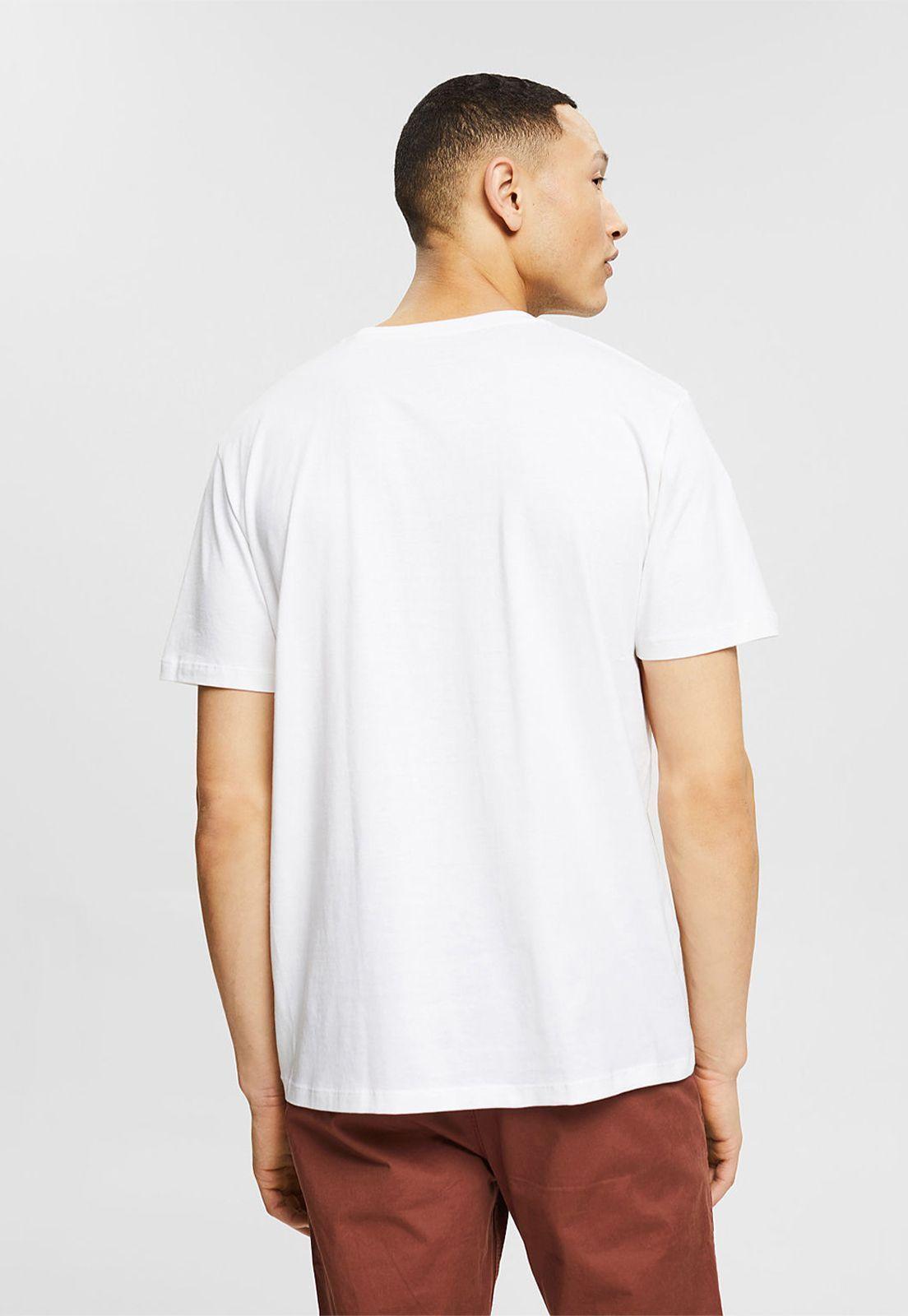 Polera De Algodón Ecológico Con Estampado Esprit-1