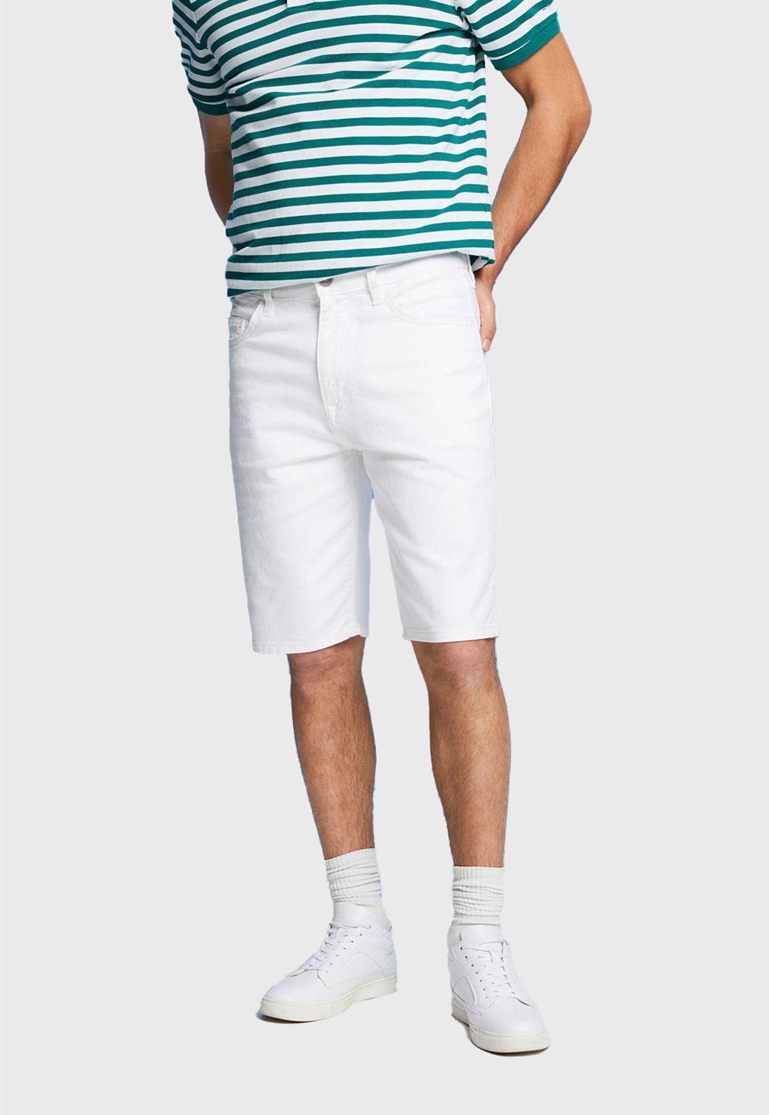 Short De Mezclilla De Hombre Esprit-0