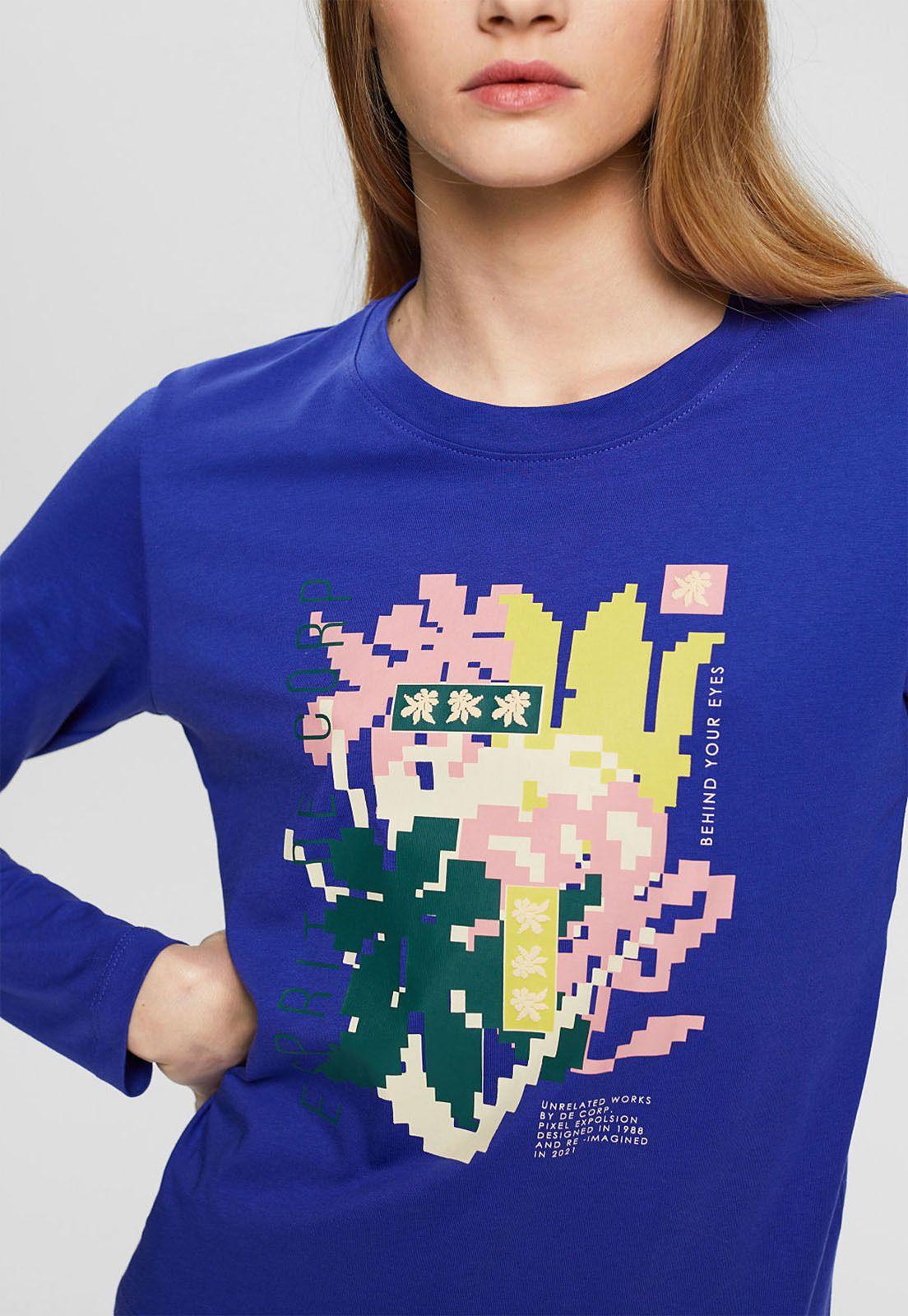 Polera Con Estampado Retro Mujer Esprit-2