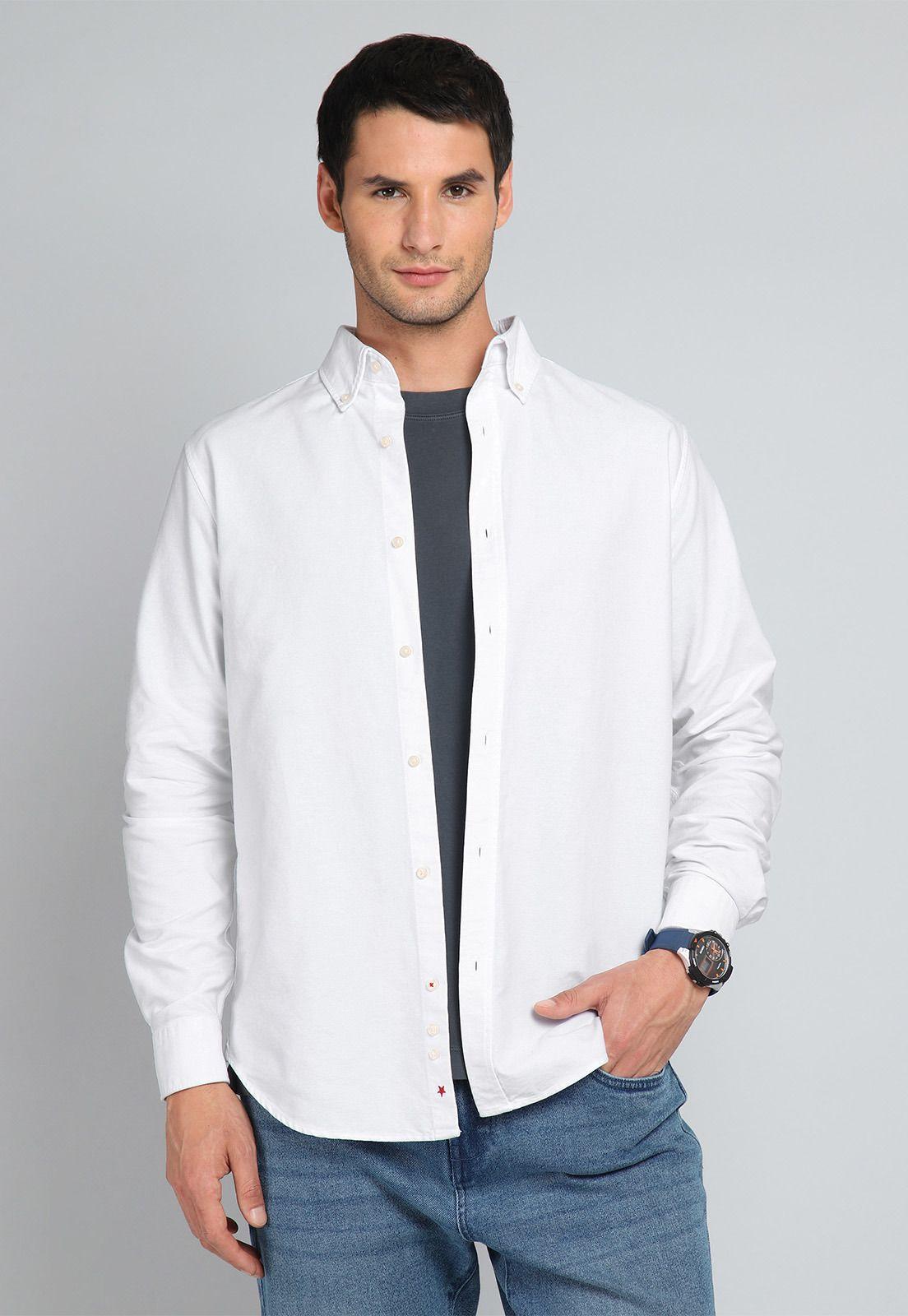 Camisa Oxford Manga Larga Soviet BISHF40BL-0