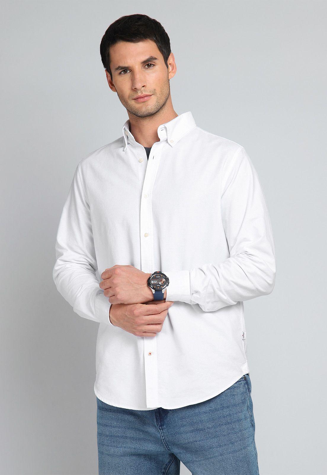 Camisa Oxford Manga Larga Soviet BISHF40BL-6